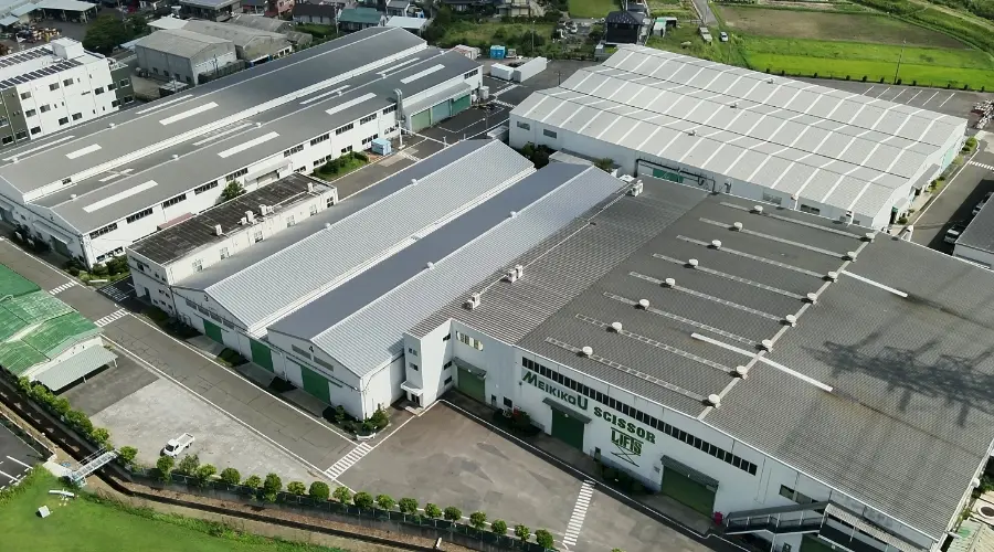 本社工場空撮写真