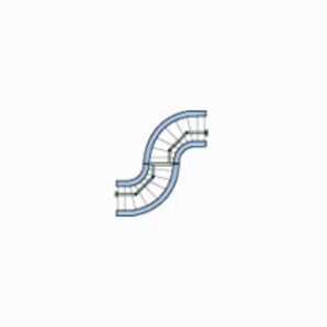 S字カーブユニット