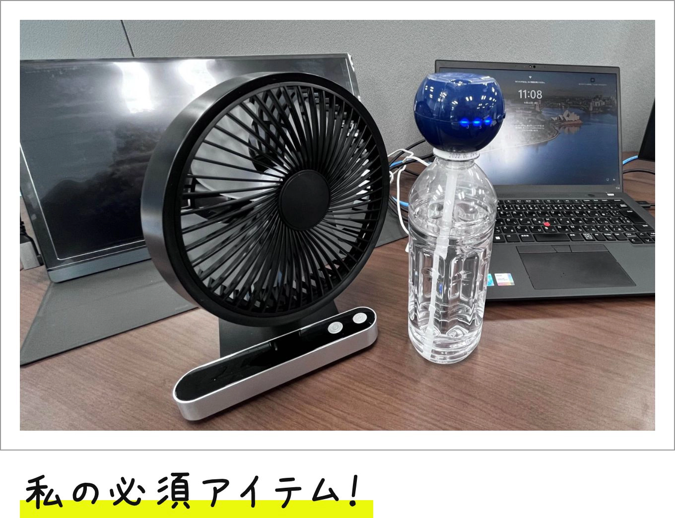 私の必須アイテム!